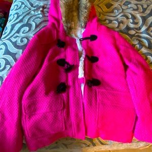 fuzzy coat for girls